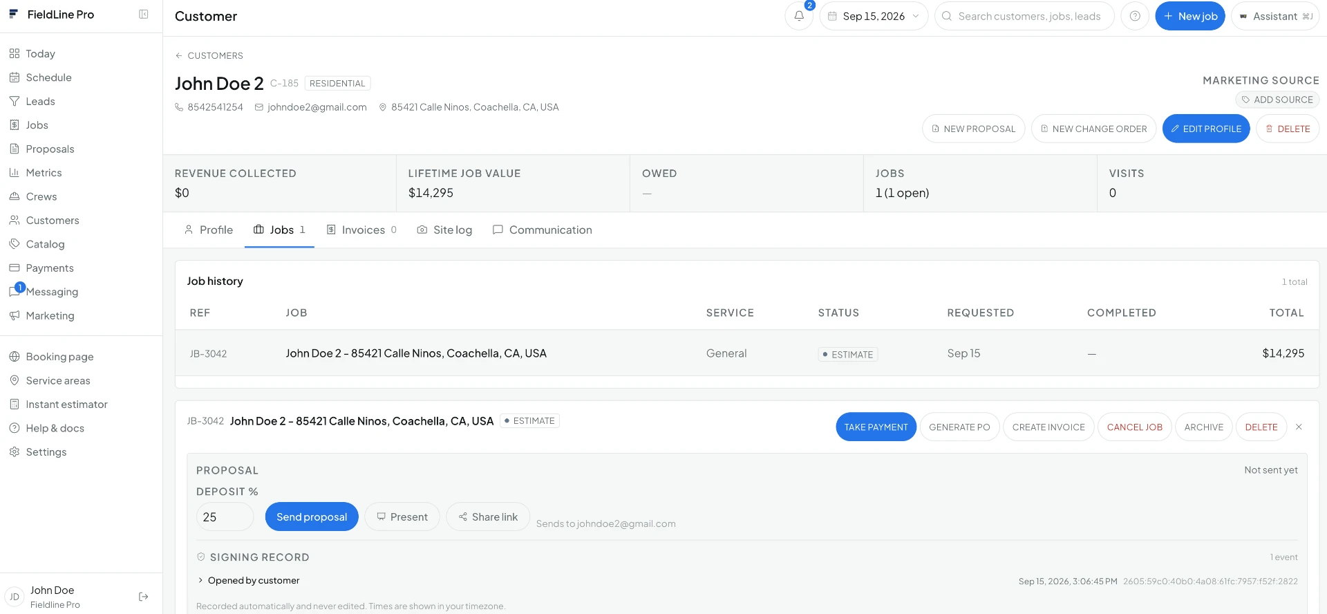 Change orders that get billed